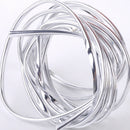 4M Chrome Air Conditioner Vent Grille U Strip Trim Cover Car Interior Decoration