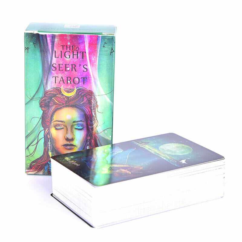 New Light Seer's Tarot A 78-Card Deck e-Guidebook Cards Board Divination GaS Hn