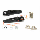 1 Pair Black Rear Foot Pegs for Suzuki GSXR 600 750 1000 05-14 B-KING