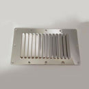 227 mm Louvre Air Vent | Stainless Steel Air Vent | Boat, Caravan, House ufb
