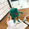 Cute cartoon stereo creative plush frog prince earphone set for Airpods 1/2