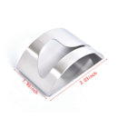1pcs Creative stainless steel semi-circular self-adhesive suction towel to- OZ
