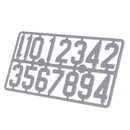 beehive plastic card number sign frame marking board beekeeping!j