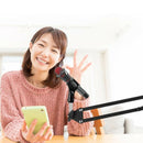Upgrade Adjustable Microphone Stand Mic Suspension Boom,Desk Mic Scissor Arm