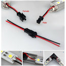 10Pairs 2PIN Male and Female Connector Wire Cable For 3528 5050 LED Strip Lights