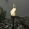 Solar Power LED Parrot Lawn Light Waterproof Garden Landscape Lamp (Yellow)