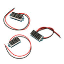3pcs 0.28 inch 2-wire 3.5-30V DC LED Display Digital Voltage Meter