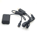 Np-Fz100 Dummy Battery Dc Coupler Dual Usb Adapter For Sony A7Iii A9 A7Riii