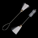 2x Double Ended Sewing Machine Cleaning Brush Dust Cleaning Brush Sewing Tool JR