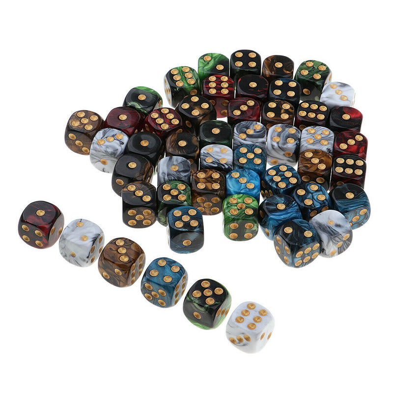 50pcs New Dice Game for Board Games,Kids,Family,Friends Gift Game