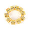 10Pcs Braiding Hair Rings Dreadlock Marley Braids Beads Clips Cuffs Rhinestone Z