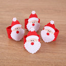 8 x Napkin Rings for Christmas Santa Dinner Table Decor Napkin Holder Newest Use
