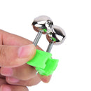 10Pcs fishing rod bite alarm bells twin bell clip alerter fish tackle tool ME