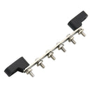 6 Way Stud Bus Bar 100A 48V M6 Stud Terminal Buss Bar with Cover for Marine A