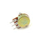 5pcs B200K B204 ohm Single Linear Taper Rotary Potentiometers FT
