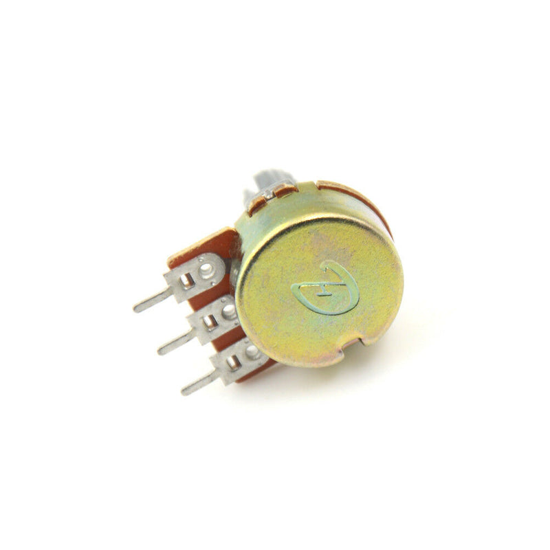 5pcs B200K B204 ohm Single Linear Taper Rotary Potentiometers FT