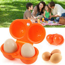 Kitchen Convenient  Container Hiking Camping Carrier 2 Egg Case Storage Box
