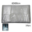 200 Disposable Hair Cutting Cape Gown Unisex Hair Cut Barber Capes Apron