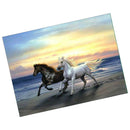DIY 5D Two Horses Diamond Painting Rhinestone Picture Crystal Embroidery Kit
