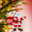 Christmas Tree Ornaments 2020 Santa Wearing Hanging Decor Creative Gifts -AU