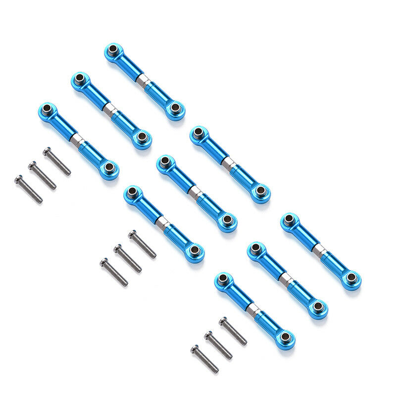 Linkages Pull Rod Front Rear Adjustable Aluminum For 1/18 WLtoys A959 A979 K929