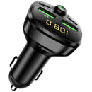 Car Fm Transmitter Bluetooth 5.0 Fast Charging Car MP3 Player QC3.0 Car Cha H3J2