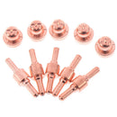 2set 40A PT-31 Air Plasma Cutter Cutting Consumables Electrode Tip Nozzle BX