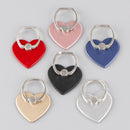 1Pc 360 degree heart phone holder holder for phone ring handset bracket Z