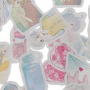 46pcs Couple Sweet Time DIY Diary Stickers Paper Labels Gifts Packaging Decor %a
