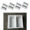 4pcs Driveway Paving Brick Patio Concrete Slabs Path Garden Walk Maker Mould