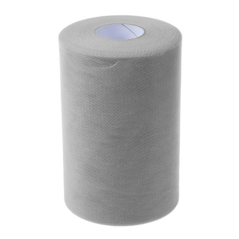 1 roll Decoration Tulle 90m x 15cm for Deco of Car Banquet Wedding Party Pr W9C2