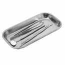 Dental 201 Stainless Steel Medical Tray Holder Lab Color. Tool Instrument G7T3