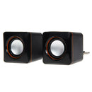 USB 3.5mm Stereo Mini Speaker Subwoofer for Desktop Laptop Notebook Tablet  A