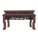 Square Right Mahogany Sculpture Buddha Statue Crafts Decoration Base Wool R