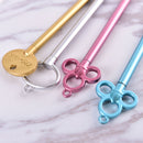 2X Creative Cute Key Pen Gel Pen School Supply Office Stationary LJ