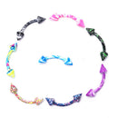 8Pcs/Set Stainless Steel Eyebrow Belly Navel Ring Bar Body Piercing Jewe OZ