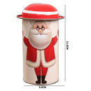 Christmas Large Capacity Candy Tin Box Iron Storage Can Children Gift Boxes