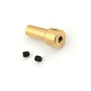 Brass 2.3mm Electric Drill Chuck JT0 Coupling Motor Shaft Coupler Clamp AU