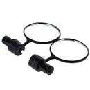 2Pcs Cycling Bike Bicycle Handlebar Flexible Safe Rear View Rearview Mirror A