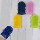 1Pc Silicone massage scrub gloves for peeling body bath brush exfoliating glo LJ