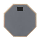 8'' Soft Black Dumb Drum Pad Exercise Mat Blow Plate Drummer Rubber Double
