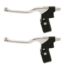 2Pairs Universal Alumium Brake Clutch Lever for 7/8" Handlebar Motorcycle Bike