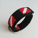 Heavy Duty Diving Wrist Strap Webbing Hand Lanyard with Fastening Tape and D