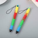 2Pcs Creative Stationery Foldable Disassembly Ballpoint Pen Student Cute