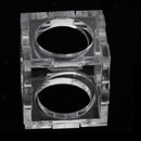 6 pcs Aquarium Acrylic Shrimp Shelter House For Small Shrimp Fish Clear