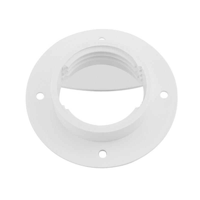 6pcs Nylon Marine Yacht Cockpit Deck Round Scupper Valve Drain with Gasket Seal