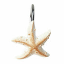 Anti Rust Shower Curtain Hooks Rings 12PCS Seashell Glide Shower Curtain Ho Z8J3