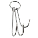 4x Meat Hooks Bacon Roast Duck Storage Ring Tool Hanger Kitchen Utensil