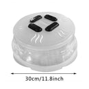 Microwave Oven Folding Hover Cover Microwave Plate Cover Anti-Splash Anti-splatt