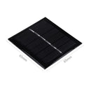 3V 0.6W Solar Panel Epoxy Polycrystalline Silicon DIY Battery Power Charge